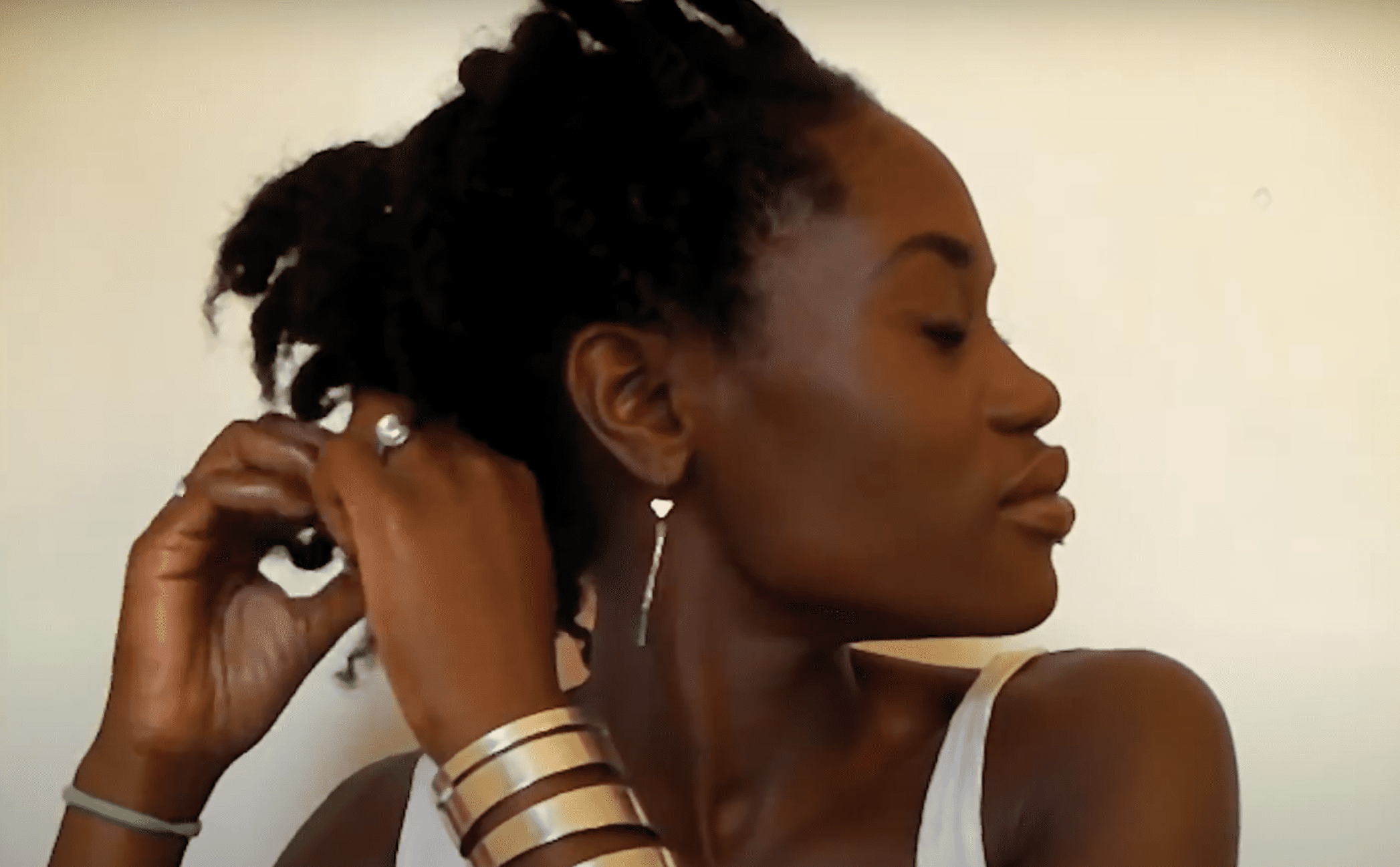 Twist Out sur cheveux crépus