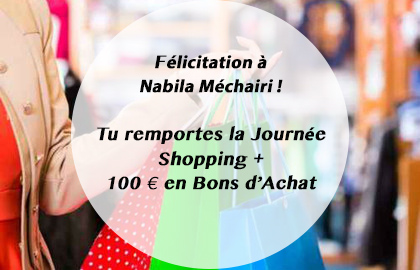 Shopping Day Dev'Heel Boudoir – 100 € à&nbsp;gagner