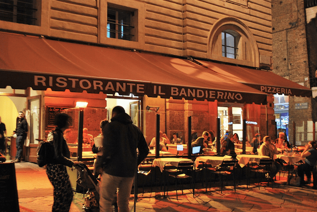 Sienne : Ristorante Il&nbsp;Bandierino